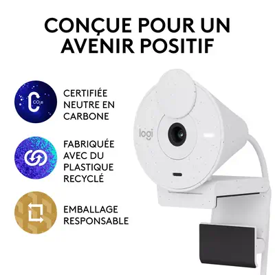 Logitech Brio 300 - Webcam - visuel 8