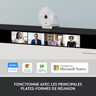 Logitech Brio 300 - Webcam - visuel 7