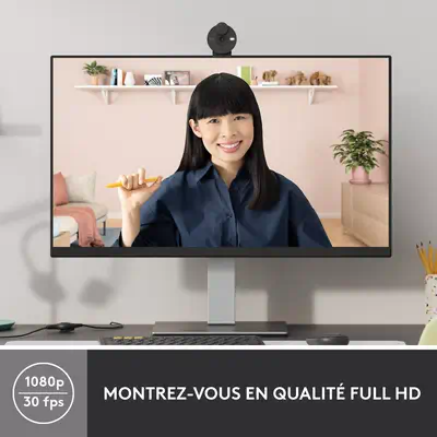 Logitech Brio 300 Logitech - visuel 1 - hello RSE - MONTREZ-VOUS EN TOUTE CLARTÉ