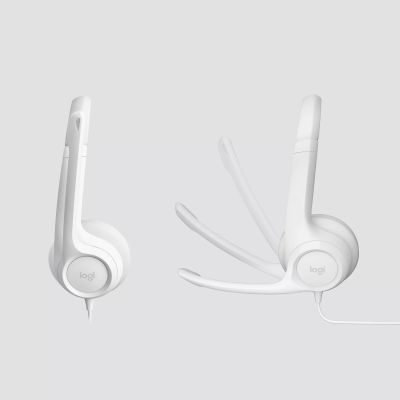 Achat LOGITECH H390 Headset on-ear wired USB-A off-white sur hello RSE - visuel 3