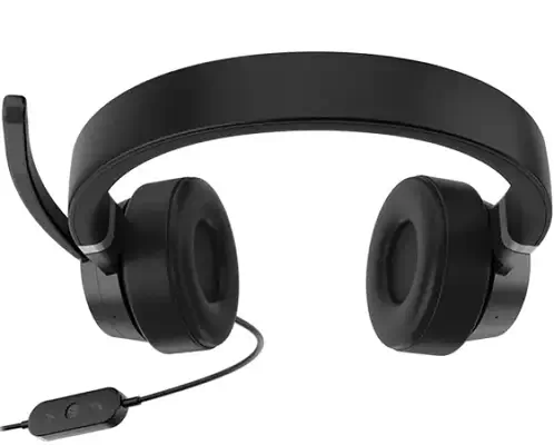 Lenovo Go Wired ANC Casque Avec fil Arceau Car/Home office USB Type-C Noir - Casque Micro - visuel 7