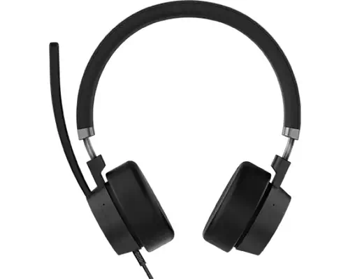 Lenovo Go Wired ANC Casque Avec fil Arceau Car/Home office USB Type-C Noir - Casque Micro - visuel 4