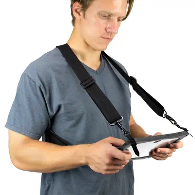 InfoCase FM-USHRN-KIT accessoire d’étui de tablette Collier Noir - Accessoires Tablette - visuel 2