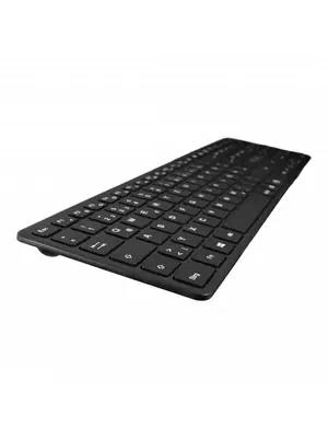 V7 Clavier KW550DEBT Dual mode Bluetooth / Wireless 2,4 GHZ l allemand QWERTZ - Noir - visuel 1