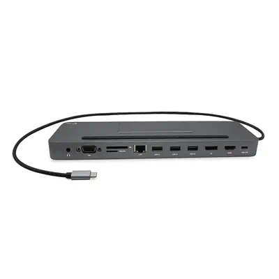 USB-C Ergonomic 4K 3x Display Docking Station with Power Delivery 85 W + Universal Charger 112 W - I-Tec - Station d'accueil pour portable - visuel 5
