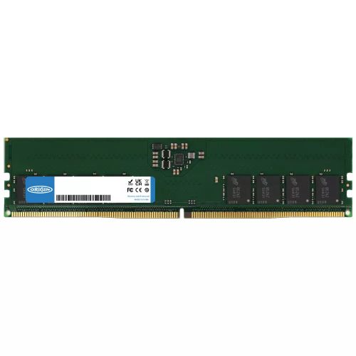 Revendeur officiel Mémoire Origin Storage 32GB DDR5 4800MHz UDIMM 2Rx8 Non-ECC