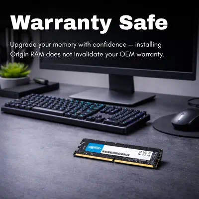 Origin Storage KCP426NS6/8-OS module de mémoire 8 Go 1 x 8 Go DDR4 288-pin DIMM - Mémoire - visuel 6