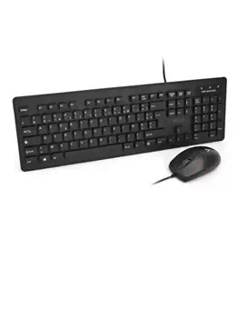 Revendeur officiel Clavier V7 Ensemble clavier et souris antimicrobien lavable, USB