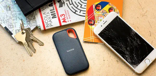 SanDisk Extreme Portable 4 To USB Type-C 3.2 Gen 2 (3.1 Gen 2) Bleu - Sandisk - Disque dur SSD - visuel 5