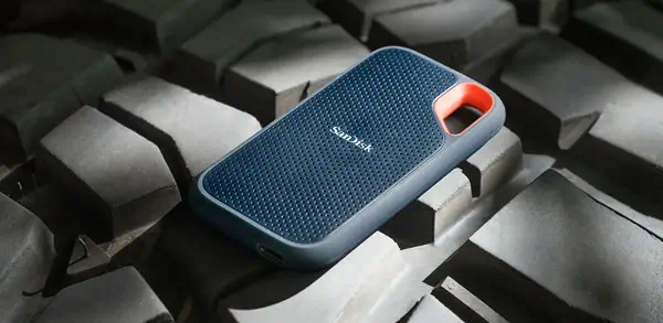 SanDisk Extreme Portable 4 To USB Type-C 3.2 Gen 2 (3.1 Gen 2) Bleu - Sandisk - Disque dur SSD - visuel 8