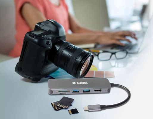 Achat D-LINK 6in1 USB-C Mini Docking Station sur hello RSE - visuel 7