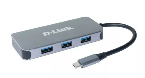 Vente Station d'accueil pour portable D-LINK 6in1 USB-C Mini Docking Station sur hello RSE