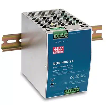 D-Link DIS-N480-48 unité d'alimentation d'énergie 480 W Acier inoxydable - Boitier d'alimentation - visuel 1