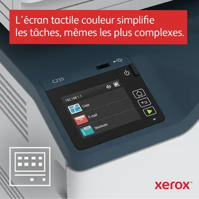 Xerox XEROX Xerox - visuel 1 - hello RSE - Installez votre imprimante à l'endroit qui vous convient, grâce à la connectivité Wi-Fi incluse en standard.