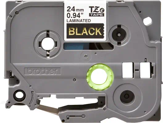 Brother TZE-R354 ruban d'étiquette Or sur noir - Autres consommables - visuel 2