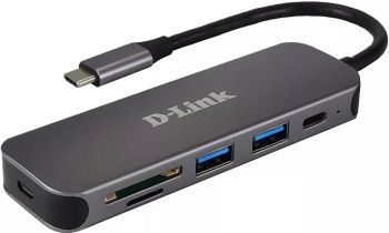 Achat D-LINK 5in1 USB-C Hub with Card Reader au meilleur prix