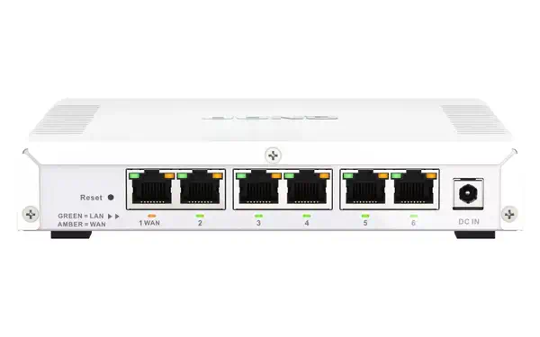QNAP QHora-321 Routeur connecté 2.5 Gigabit Ethernet Blanc - Switchs et Hubs - visuel 6
