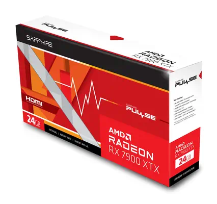 Sapphire PULSE Radeon RX 7900 XTX AMD 24 Go GDDR6 - Carte graphique - visuel 6