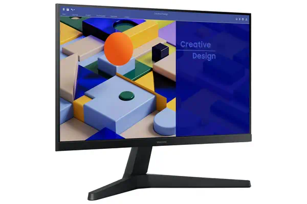 21,5" Essential Monitor S3 S31C FHD Samsung - visuel 1 - hello RSE - Une vision claire et sans gêne - design sans bords