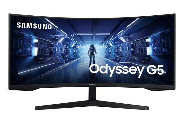 34" Odyssey G5 G55T UWQHD 165Hz Gaming Monitor - Samsung - Ecran Ordinateur - visuel 2