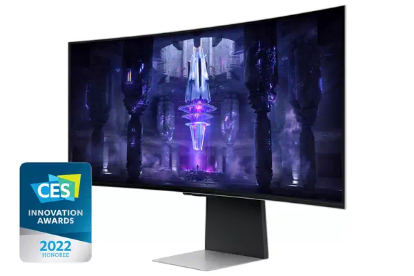 34" Odyssey OLED G8 G85SB UWQHD 175Hz Gaming Samsung - visuel 1 - hello RSE - DisplayHDR True Black 400