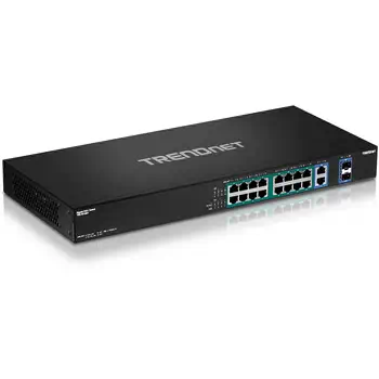 Avantages Trendnet TPE-TG182F v1.0R Non-géré Gigabit Ethernet (10/100/1000) Connexion Ethernet, supportant l'a
