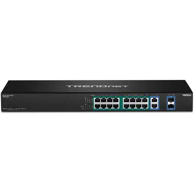 Trendnet TPE-TG182F v1.0R Non-géré Gigabit Ethernet (10/100/1000) Connexion Ethernet, supportant l'a - Switchs et Hubs - visuel 2