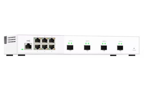 Vente QNAP QSW-M2108-2S 6 port 2.5Gbps 4 port 10Gbps SFP+ web managed switch au meilleur prix