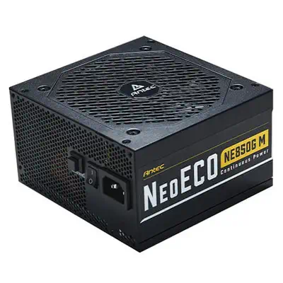 Antec Neo ECO Modular NE850G M EC unité d'alimentation d'énergie 850 W 20+4 pin ATX ATX Noir - Chargeur et alimentation - visuel 1