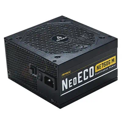 Antec Neo ECO Modular NE750G M EC unité d'alimentation d'énergie 750 W 20+4 pin ATX ATX Noir - Chargeur et alimentation - visuel 1