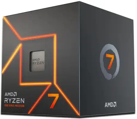 AMD Ryzen 7 7700 processeur 3,8 GHz 32 Mo L2 & L3 Boîte - Processeur - visuel 1