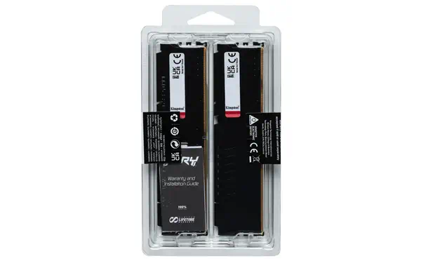 16 Go 6000 MT/s DDR5 CL36 DIMM (Kits de 2) FURY Beast Black EXPO - Kingston - Mémoire - visuel 6