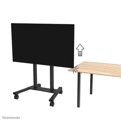 Neomounts FL55-875BL1 Support au sol mobile pour écran 55-100" - motorisé - TÜV - Accessoire Vidéoprojecteur - visuel 9