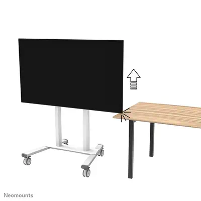 Neomounts FL55-875WH1 Support au sol mobile pour écran 55-100" - motorisé - TÜV - Accessoire Vidéoprojecteur - visuel 10