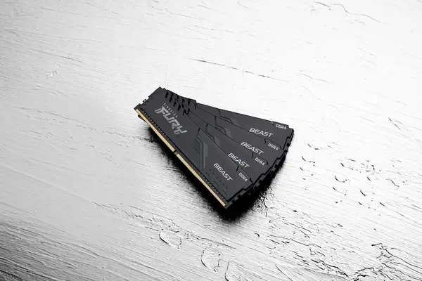 KINGSTON 4Go 3200MHz DDR4 CL16 DIMM FURY Beast - Kingston - Mémoire - visuel 7