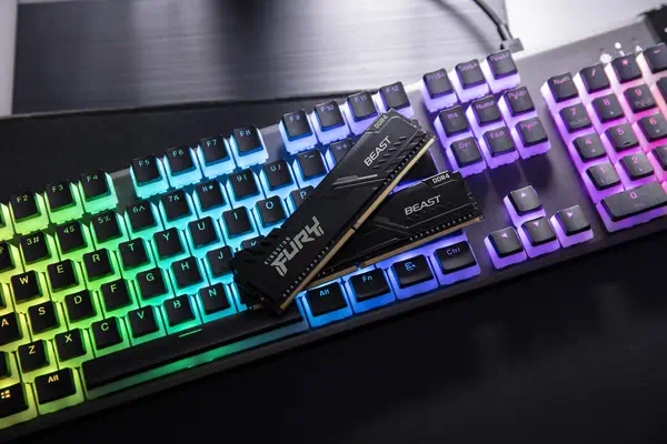 KINGSTON 4Go 3200MHz DDR4 CL16 DIMM FURY Beast - Kingston - Mémoire - visuel 10
