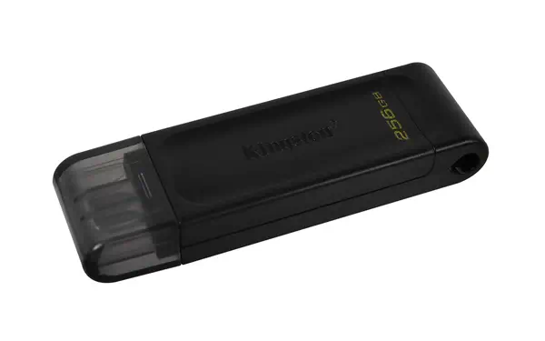 256Go USB-C 3.2 Gen 1 DataTraveler 70 - Kingston - Adaptateur stockage - visuel 2