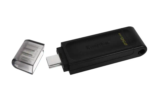 256Go USB-C 3.2 Gen 1 DataTraveler 70 - Kingston - Adaptateur stockage - visuel 4