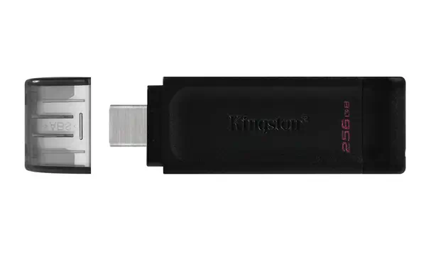 256Go USB-C 3.2 Gen 1 DataTraveler 70 - Kingston - Adaptateur stockage - visuel 3
