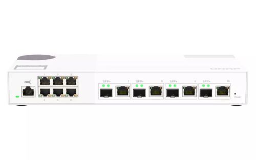 Achat QNAP QSW-M2106-4C 6 port 2.5Gbps 4 port 10Gbps SFP+/ NBASE-T Combo - 4711103082232