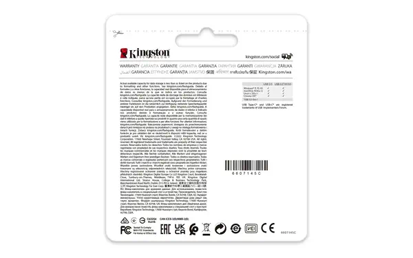 64GB DataTraveler 80 M 200 Mo/s USB-C 3.2 Gen 1 - Kingston - Adaptateur stockage - visuel 7