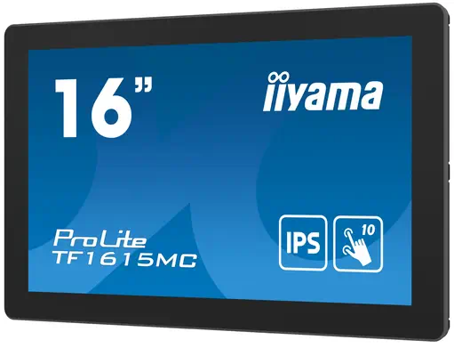 iiyama ProLite TF1615MC-B1 écran plat de PC 39,6 cm (15.6") 1920 x 1080 pixels Full HD Écran tactile - Ecran Ordinateur - visuel 8