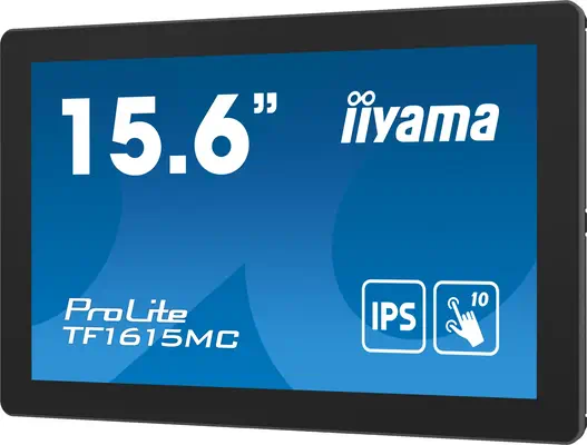 iiyama ProLite TF1615MC-B1 écran plat de PC 39,6 cm (15.6") 1920 x 1080 pixels Full HD Écran tactile - Ecran Ordinateur - visuel 9