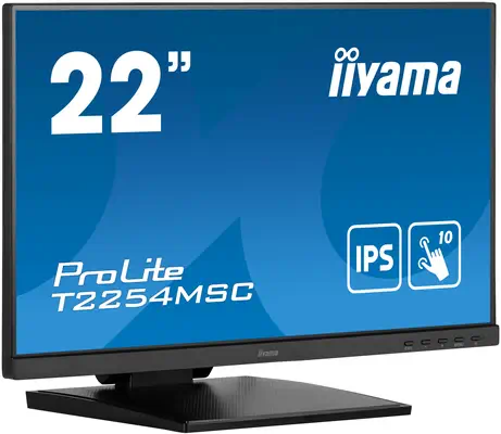 iiyama ProLite T2254MSC-B1AG écran plat de PC 54,6 cm (21.5") 1920 x 1080 pixels Full HD LED Écran t - Ecran Ordinateur - visuel 1