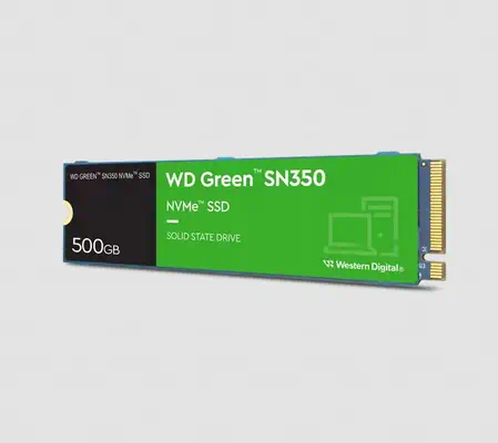 Western Digital Green SN350 500 Go M.2 PCI Express 3.0 NVMe TLC - Disque dur SSD - visuel 1