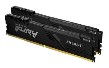 16Go 3600MT/s DDR4 CL17 DIMM (Kit de 2) FURY Beast Black offre