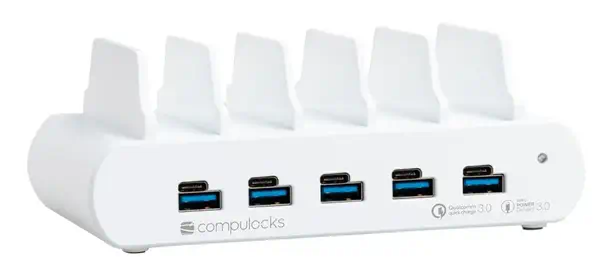 5 Ports USB Charging Dock Station - Compulocks - Accessoires Tablette - visuel 1