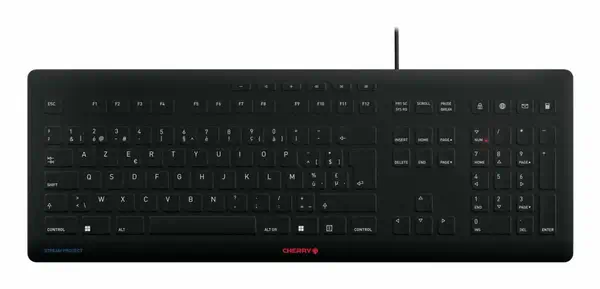 CHERRY Stream Protect Corded Keyboard (BE - Clavier - visuel 1