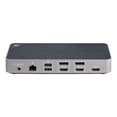 Station d'Accueil Triple Moniteur USB-C - Dock Triple HDMI/DP 4k USB-C - Hub USB 5x - GbE - 100W PD  - StarTech - Station d'accueil pour portable - visuel 5