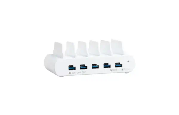 Compulocks 5P USB&USB-C Multiple Tablet Charg St UK - Chargeur et alimentation - visuel 2